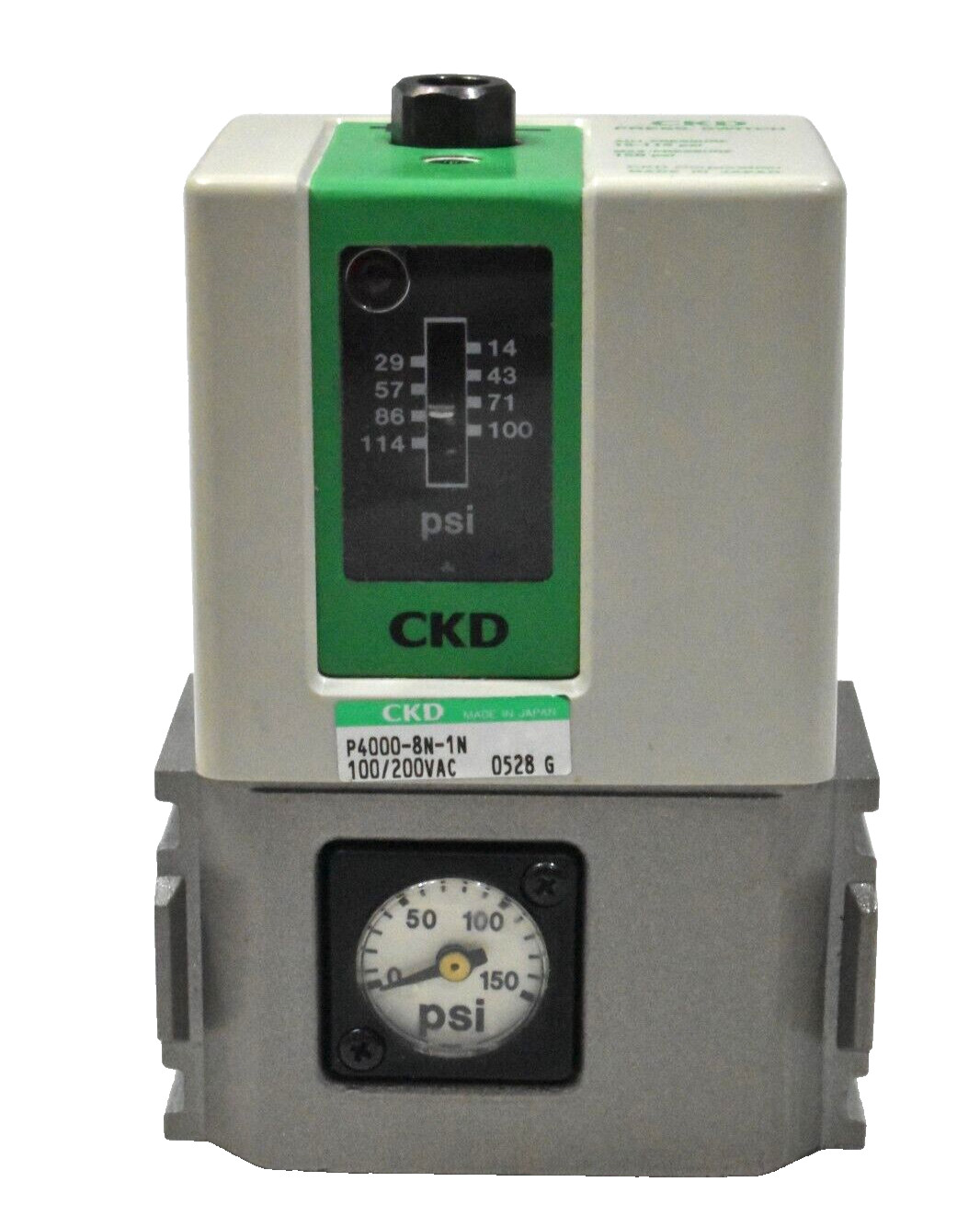 CKD P4000-8N-1N Mechanical Pressure Switch NOS