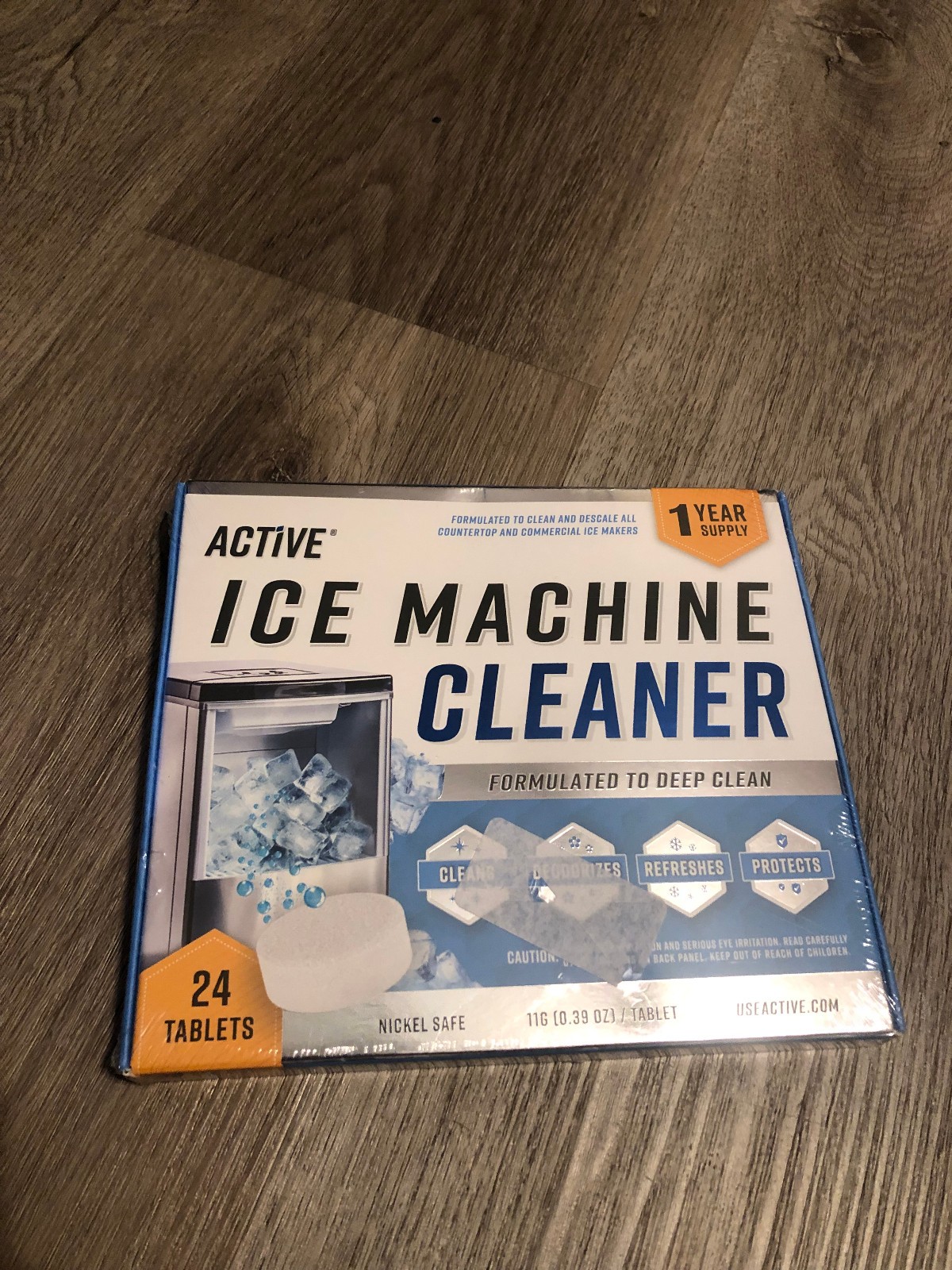 Active - ICE Machine Cleaner - 24 Pack - 12 Month Supply - SEALED NEW