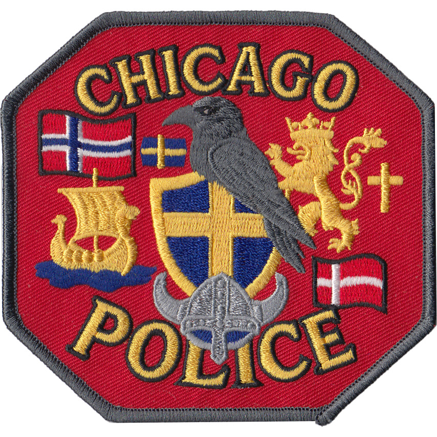 CHICAGO POLICE HERITAGE SERIES PATCH: Scandinavian