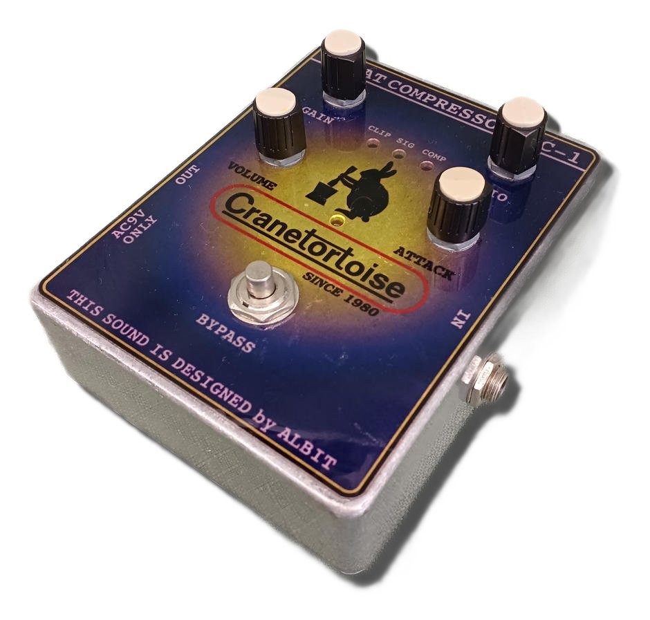 Albit GC-1 Compressor Effects Pedal Tested & Works 52810