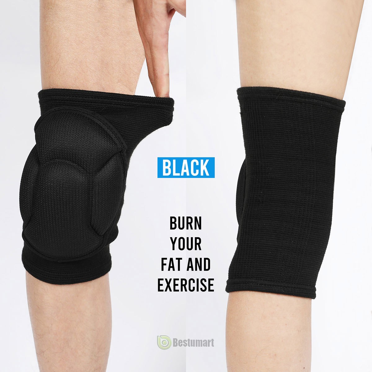Pair Professional 3D Knee Pad Leg Protector For Sport Work Flooring Construction