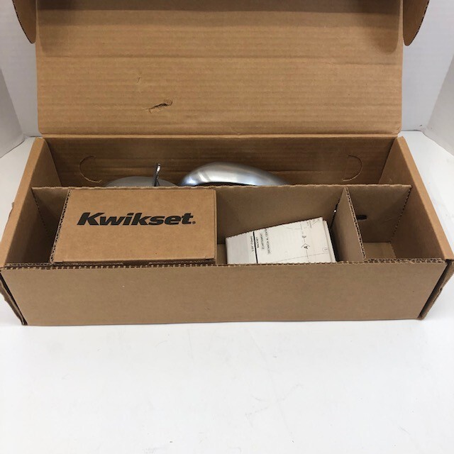Kwikset Handle Set 687DA-LIP-S Dakota Single Cylinder Handleset - Chrome