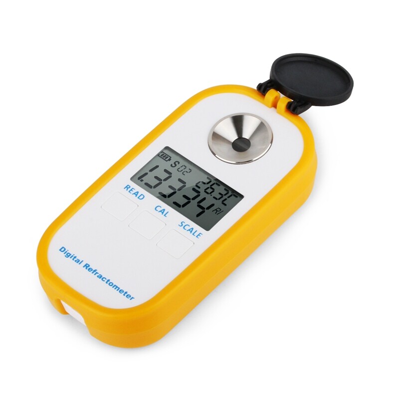Portable Brix Refractometer Meter Honey Sugar Content Tester 0-50% Range