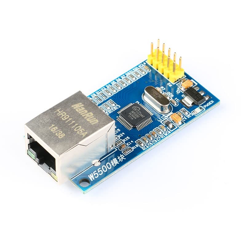 2 PCS W5500 Ethernet Network Module SPI Interface TCP IP Protocol 3.3V 5V New