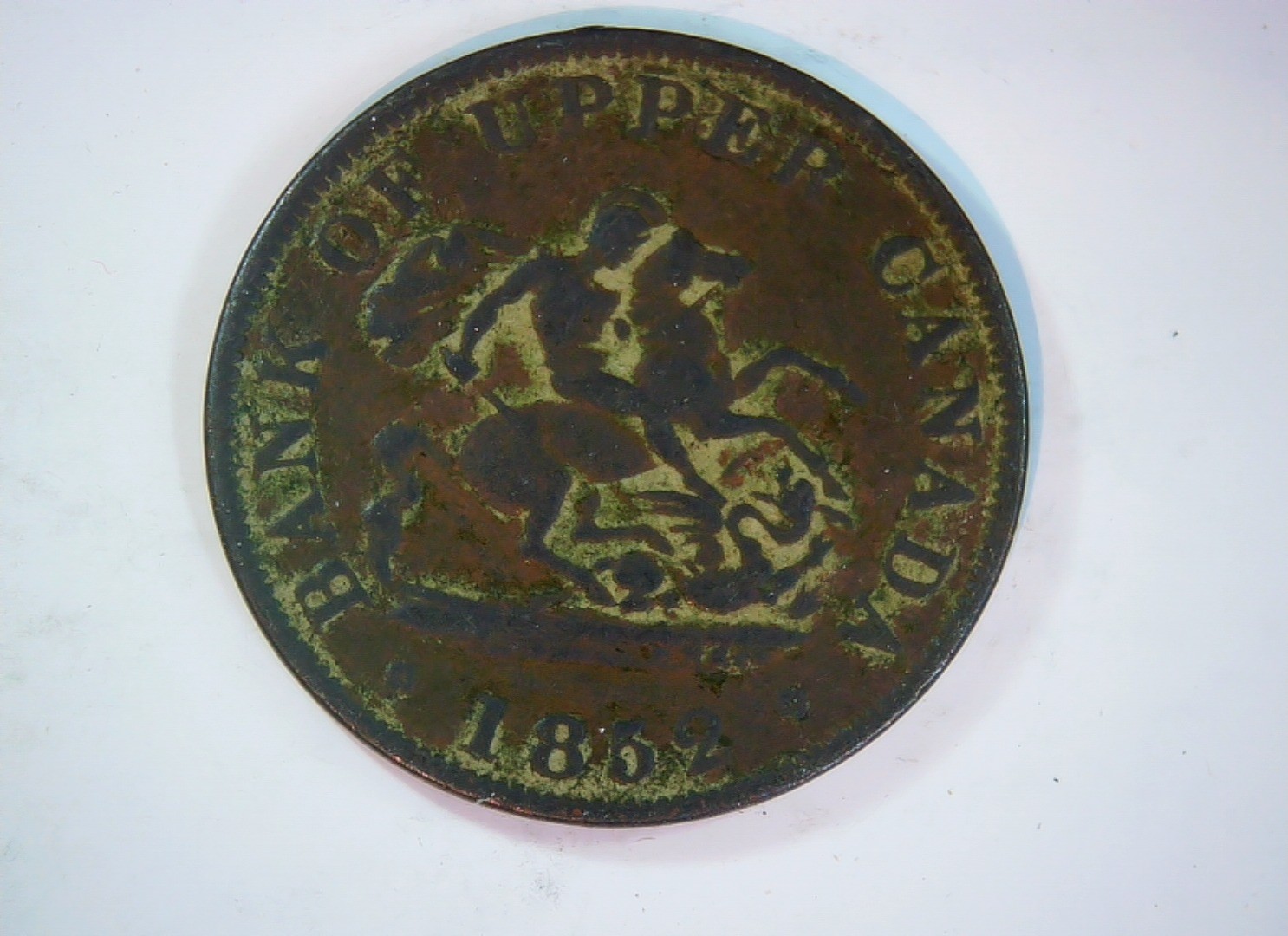 United Kingdom 1852 1/2 Penny Victoria 'Bun Head' Halfpenny Coin