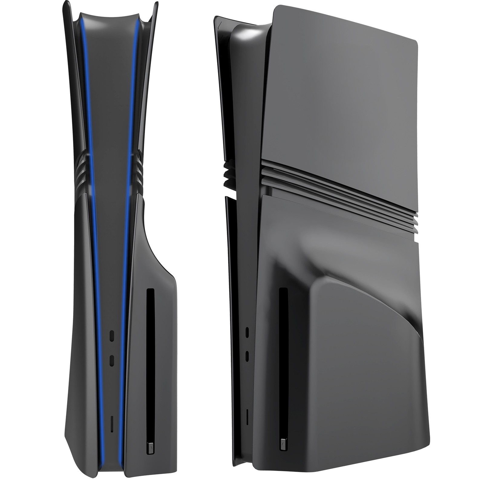 For PS5 Pro Replacement Case, cratch-proof Dust-proof ABS Side Panel Accessories