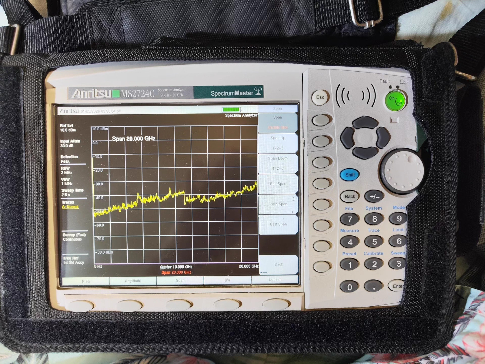 Anritsu MS2724C 9kHz - 20GHz Spectrum Master Analyzer Fast delivery