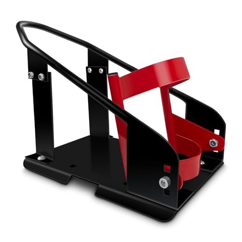 Heavy Duty Motorcycle Wheel Chock - 1800 lbs Capacity, Adjustable Height, Portab