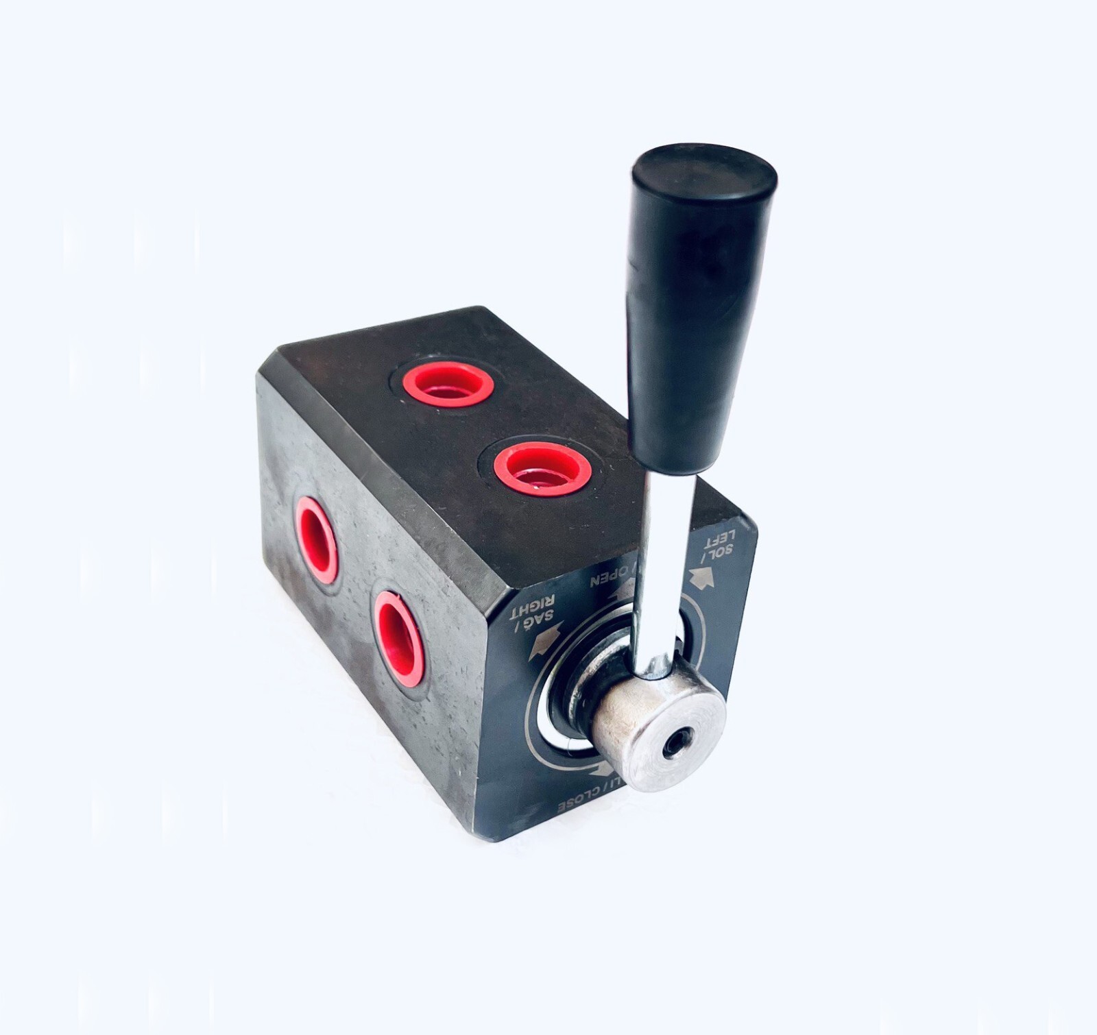Hydraulic 6 Way Diverter Valve Steel Body,  3/8" BSP