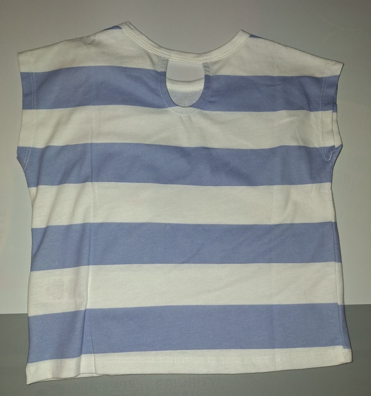 Garanimals Girls 2T Dolman Stripe Tee White