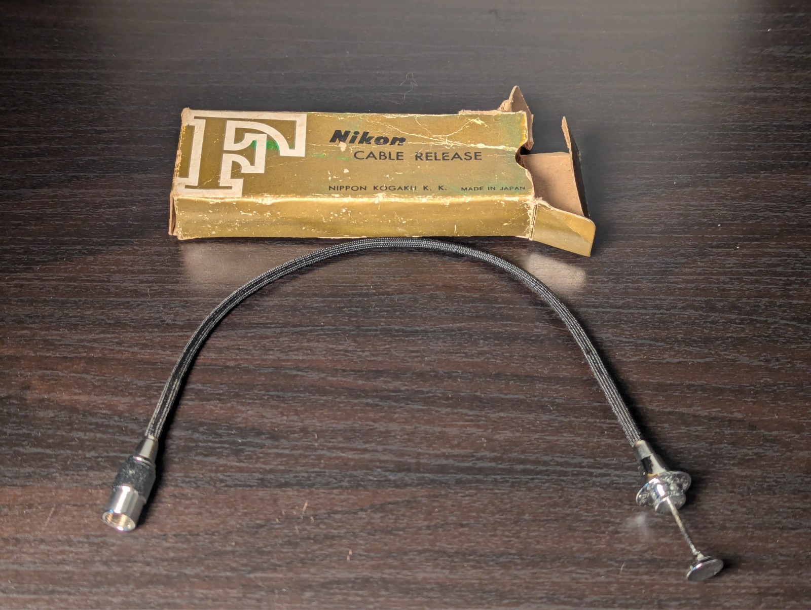 Nikon Film Camera Cable Release - Looks Brand New - Please See Video
