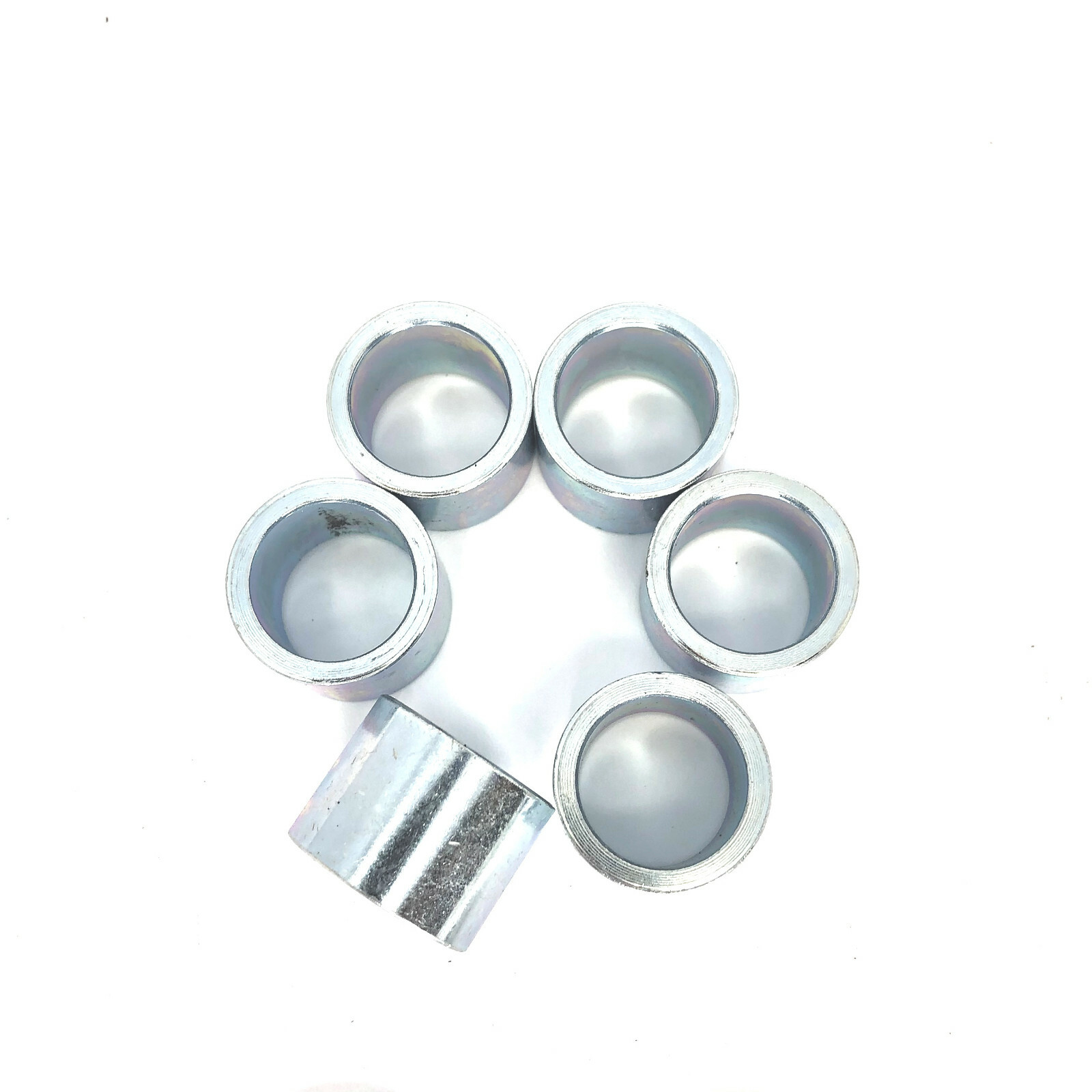 Set of 4 KING KUTTER 148907 Rotary Cutter Flex Coupler Rubber Discs & Bushing