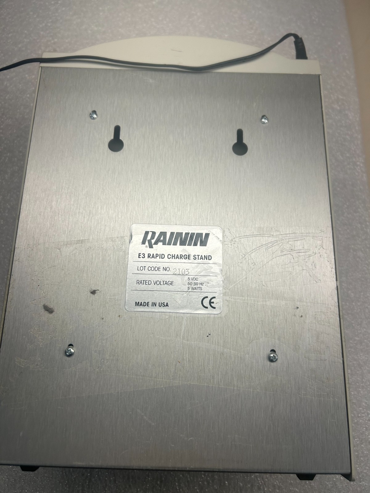 Rainin E3 Rapid Charge Stand w/ EDP3-Basic and (2) EDP3-Plus