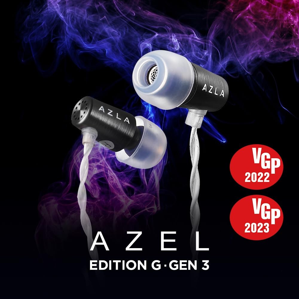 AZEL GEN3 Gaming Earbuds with Mic for PS5, Xbox, PC & More