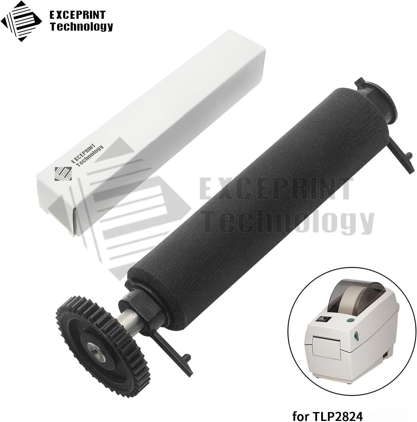✅ 105910-150 Transfer Kit Platen Roller w/Gear for Zebra TLP-2824 TLP2824 Plus ✅