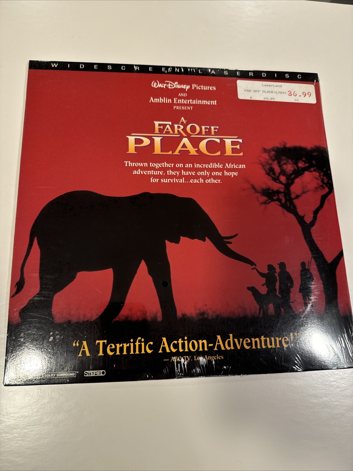 A FAR OFF PLACE Laserdisc LD WIDESCREEN FORMAT BRAND NEW