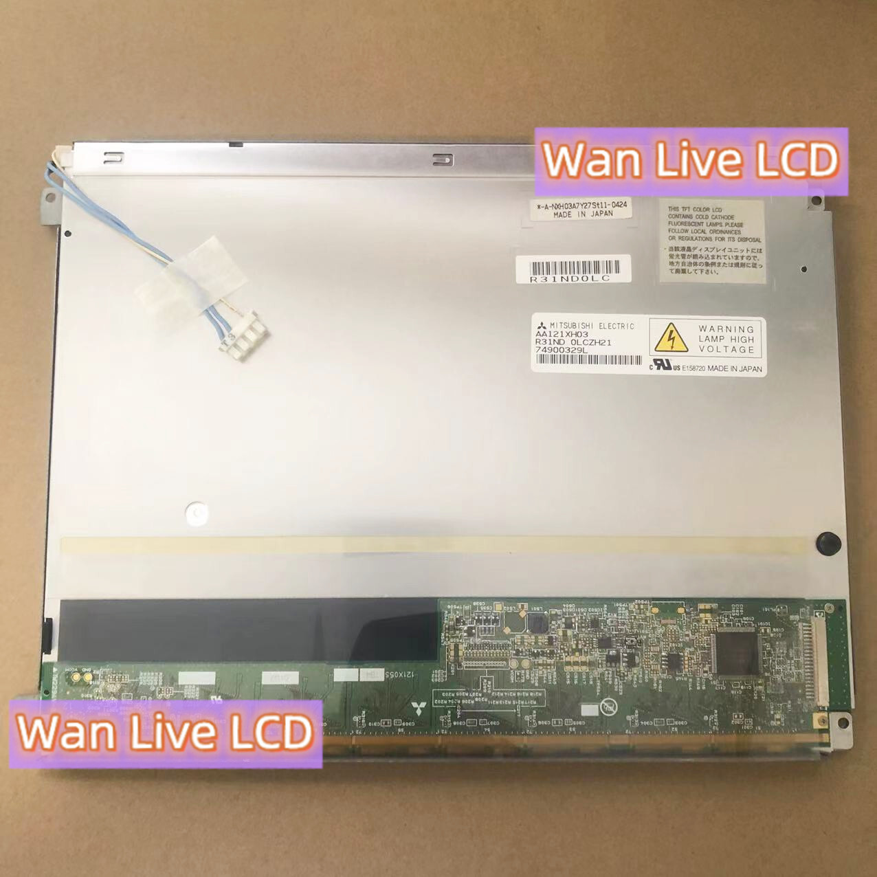 Original 12.1'' For Mitsubishi MAA121DXH01 LCD Screen Display 1 Year Warranty