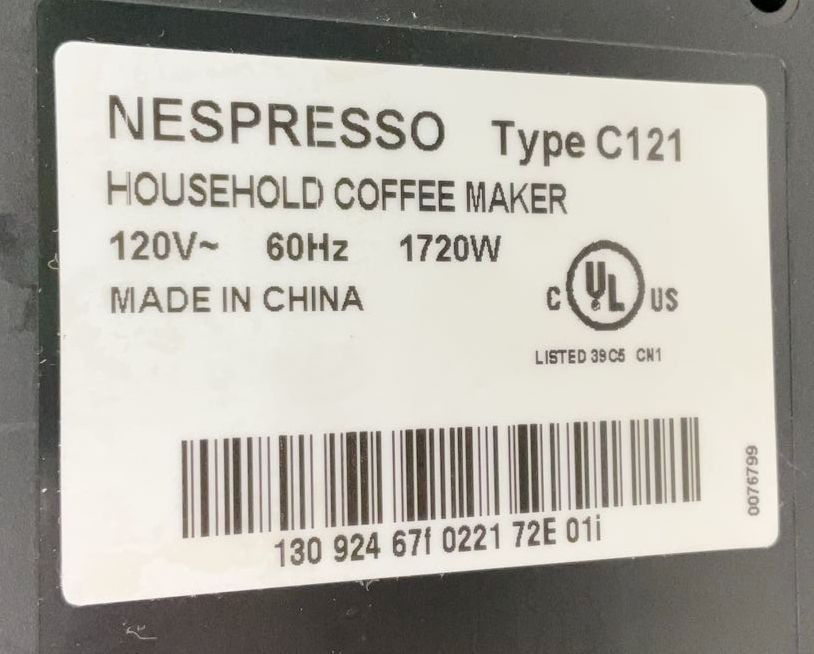 NEPRESSO Household Coffee Maker Type C121
