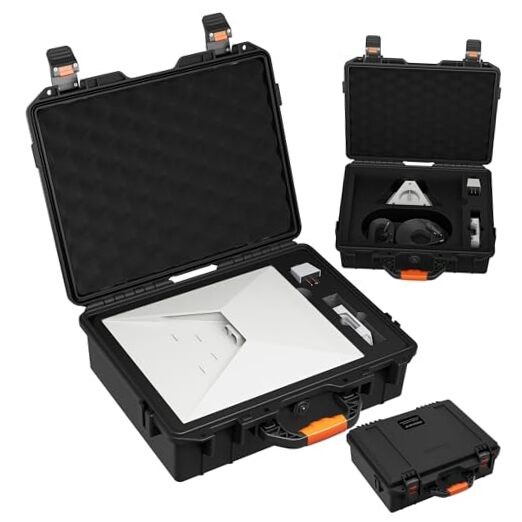 Starlink Mini Hard Ware Case Black, Waterproof Carrying Bag with Protective