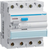 Hager CPA463D - Residual-current device - Type S