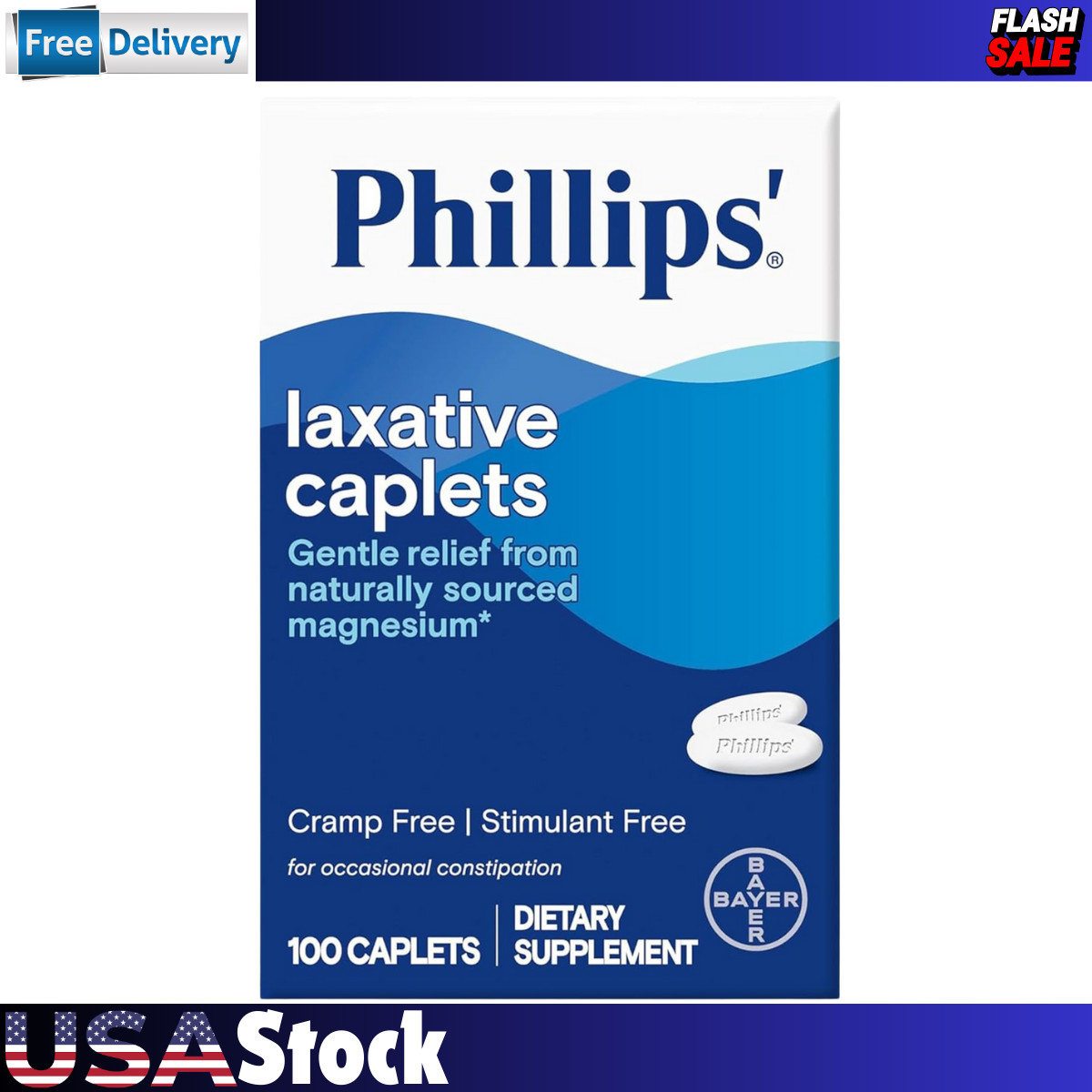Phillips' Laxative Caplets (100-Count Box)