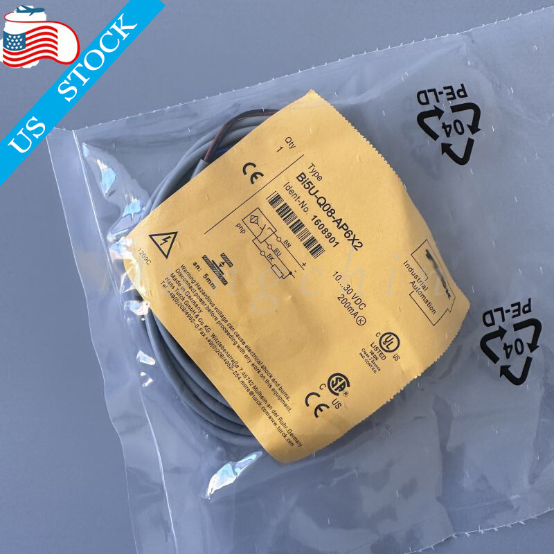 NEW For Turck BI5U-Q08-AP6X2 1608901 Inductive Proximity Switch Sensor