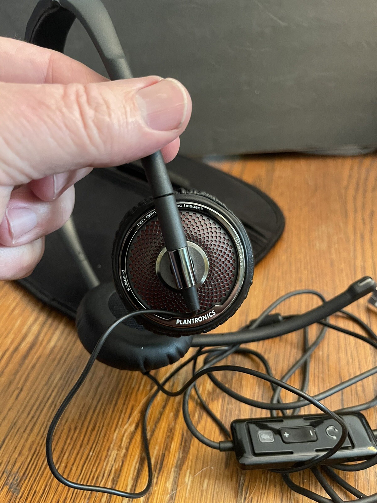 Plantronics Blackwire C420-M Wired USB Stereo Headset With Mic