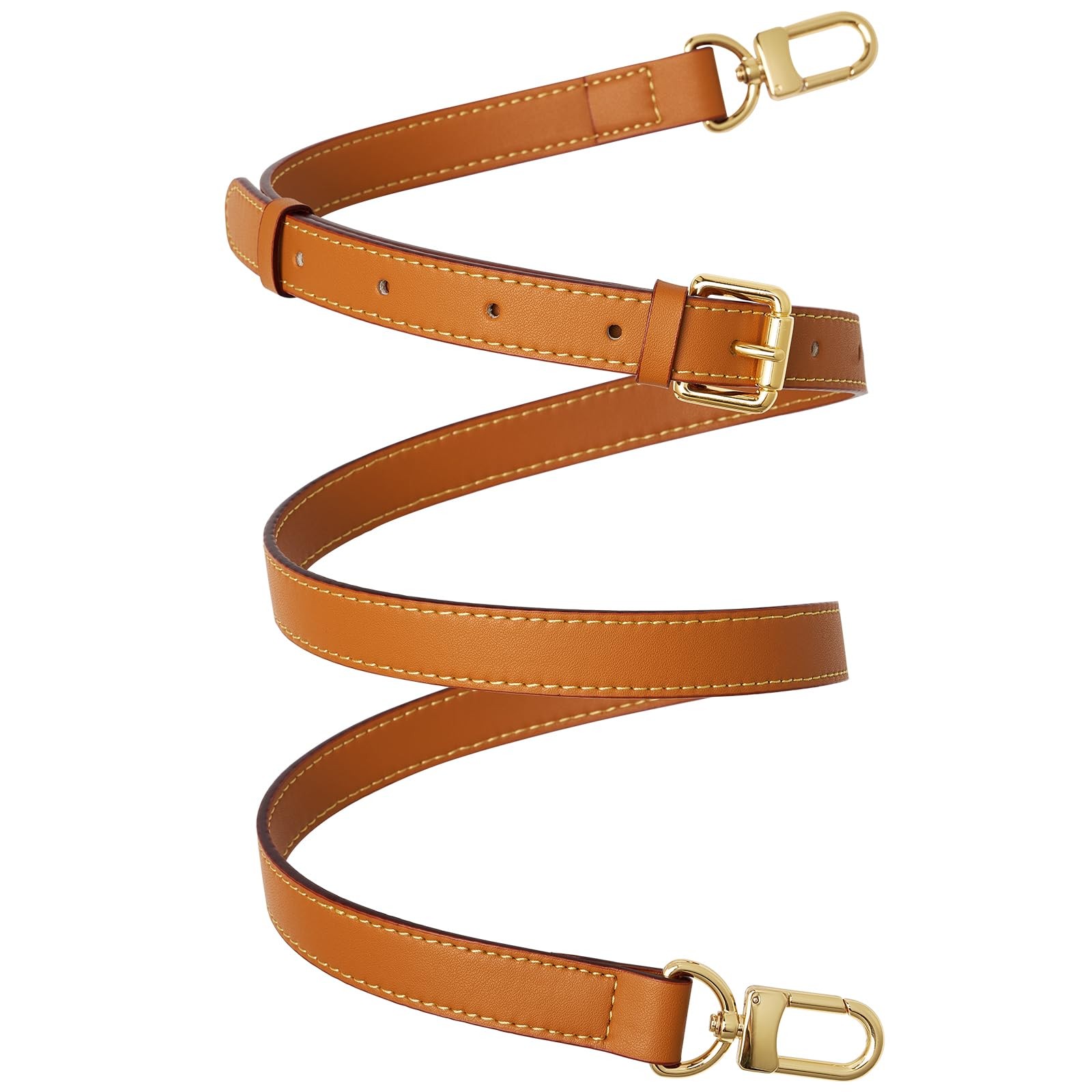 Genuine Vachetta Leather Crossbody Strap Genuine Leather Adjustable Replaceme