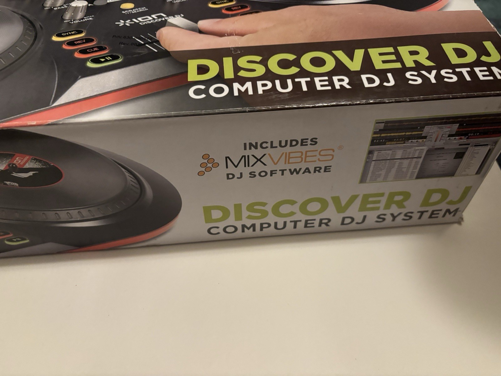 ION Discover DJ USB controller for Mac and PC DJ Equipment, Computer DJ System