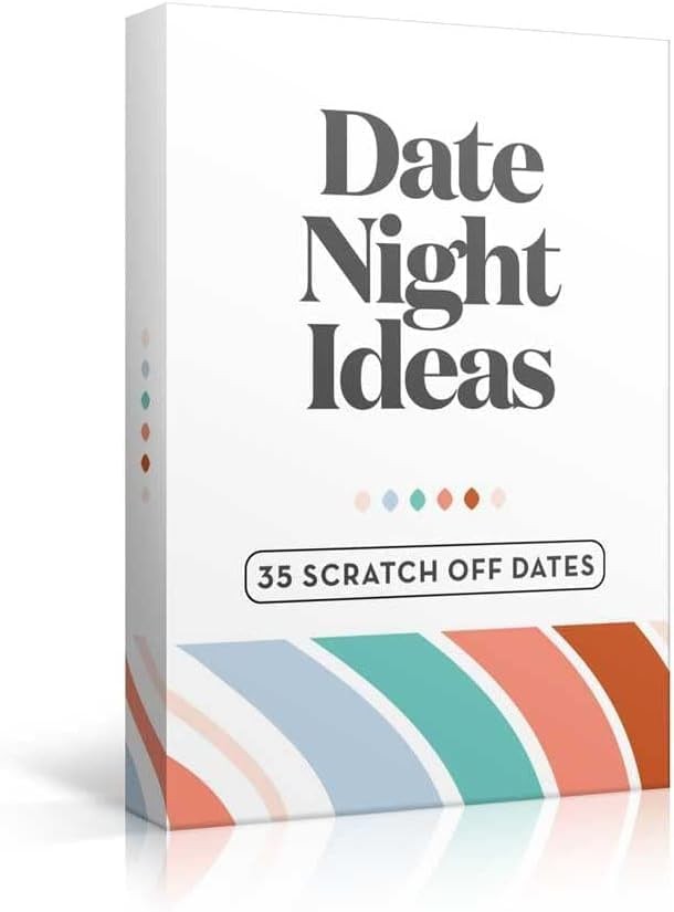 Romantic & Fun Scratch Off Date Night Ideas Card Game, Couple Gifts
