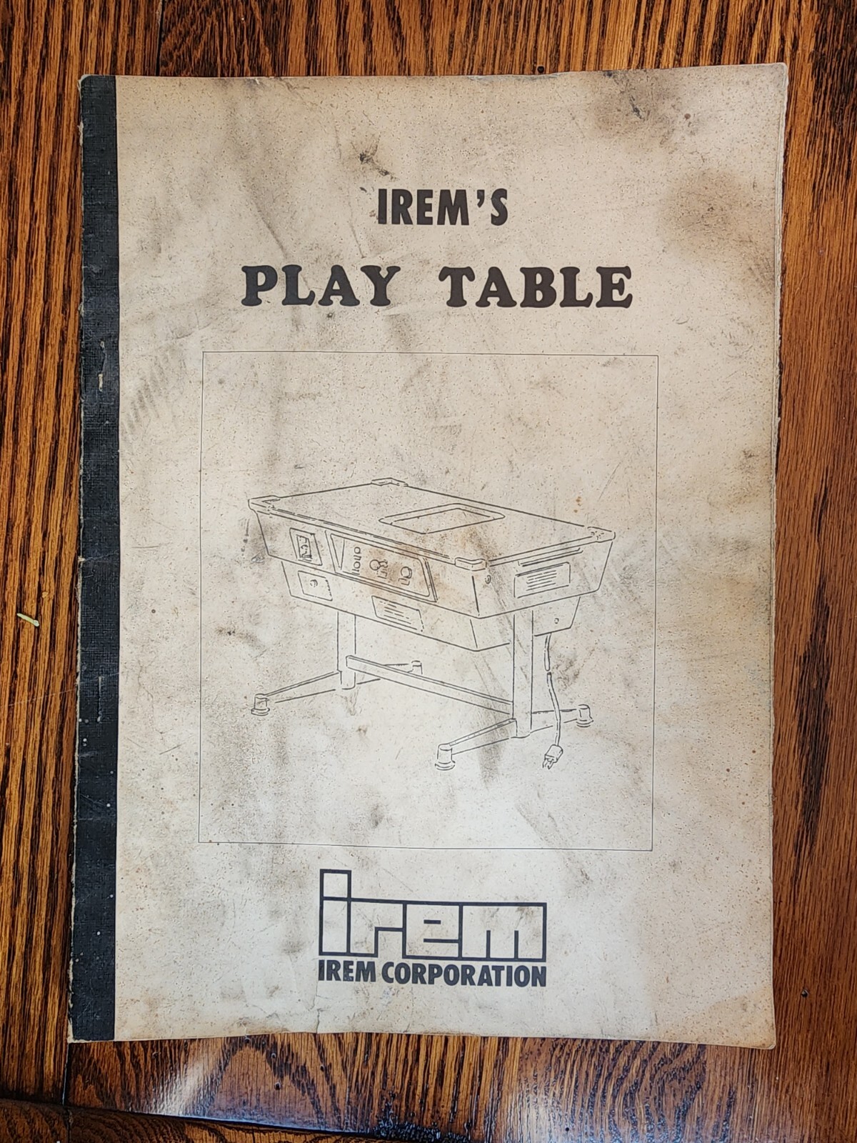 Irems Play Table Manual Arcade Cocktail Original