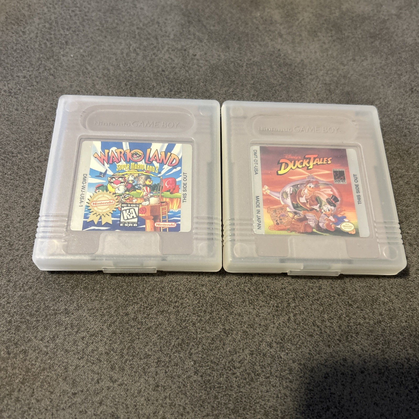 Gameboy Wario Land & DuckTales