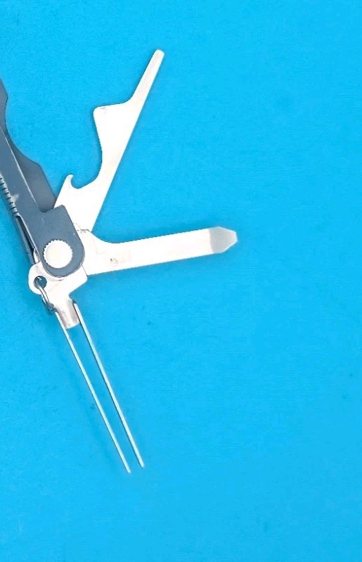 Leatherman Micra Multi-Tool, Knife, Scissors, Key Ring, Navy Blue!