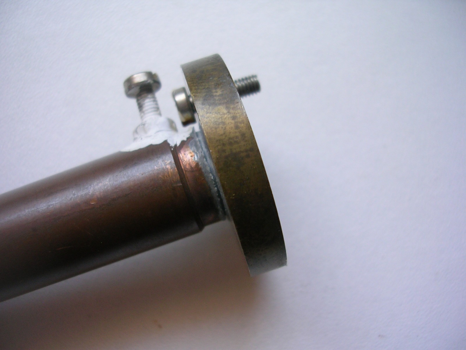 WAVEGUIDE WR28 SQUARE FLANGE ADAPTER TO ROUND WAVEGUIDE #3810