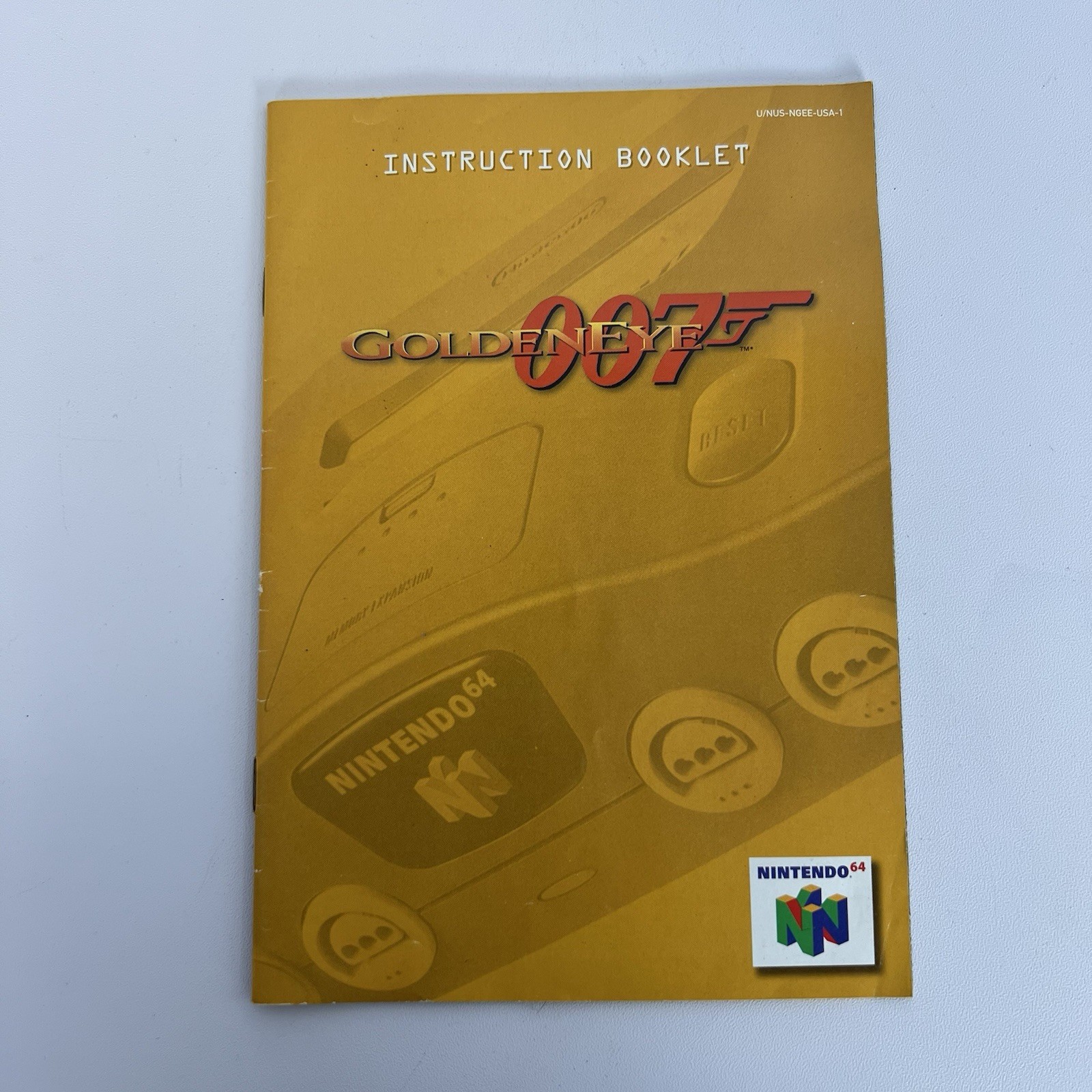 Nintendo 64 N64 Manual Only Golden Eye 007