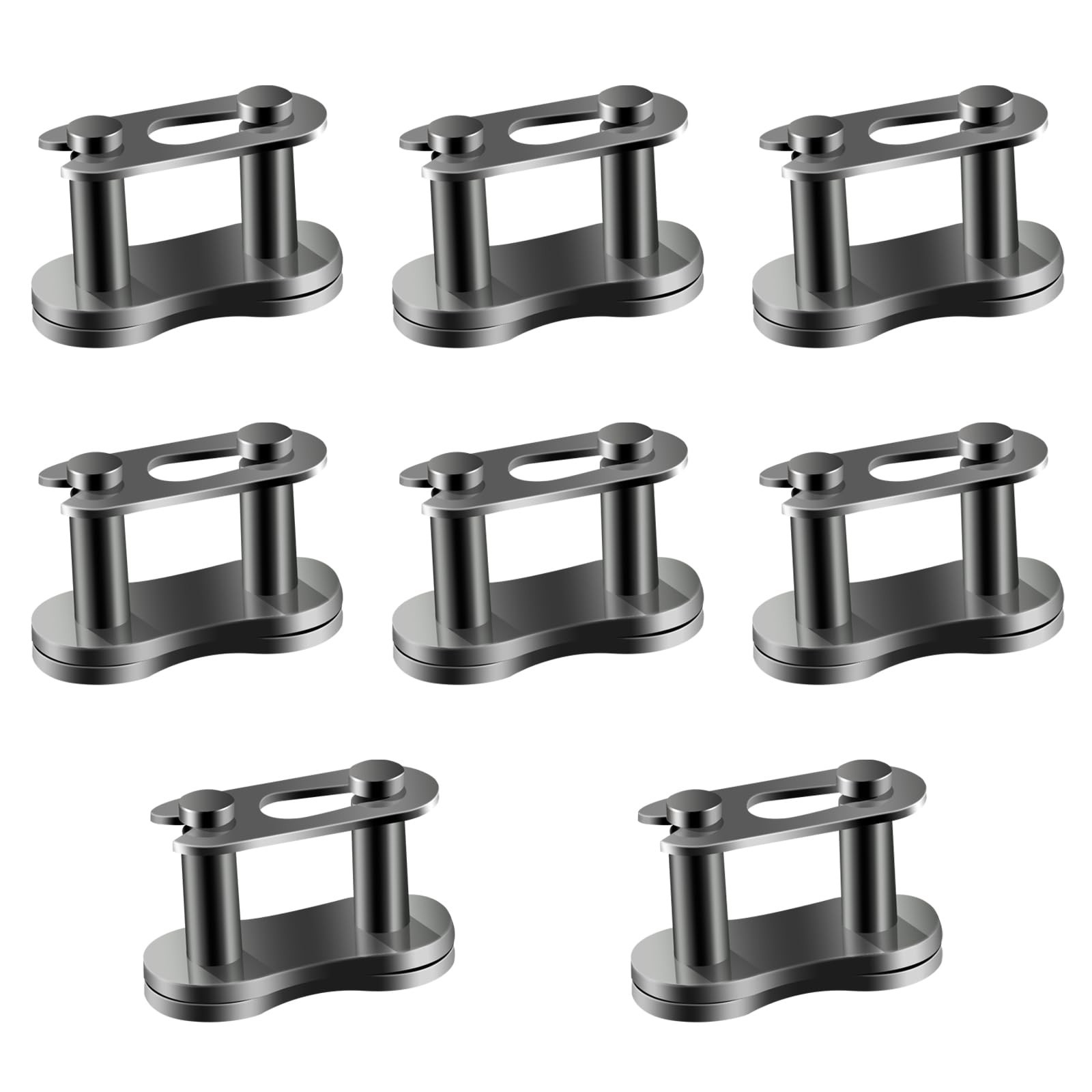 8 Pcs 420 Chain Master Links, Motorcycle Connector, Link #420
