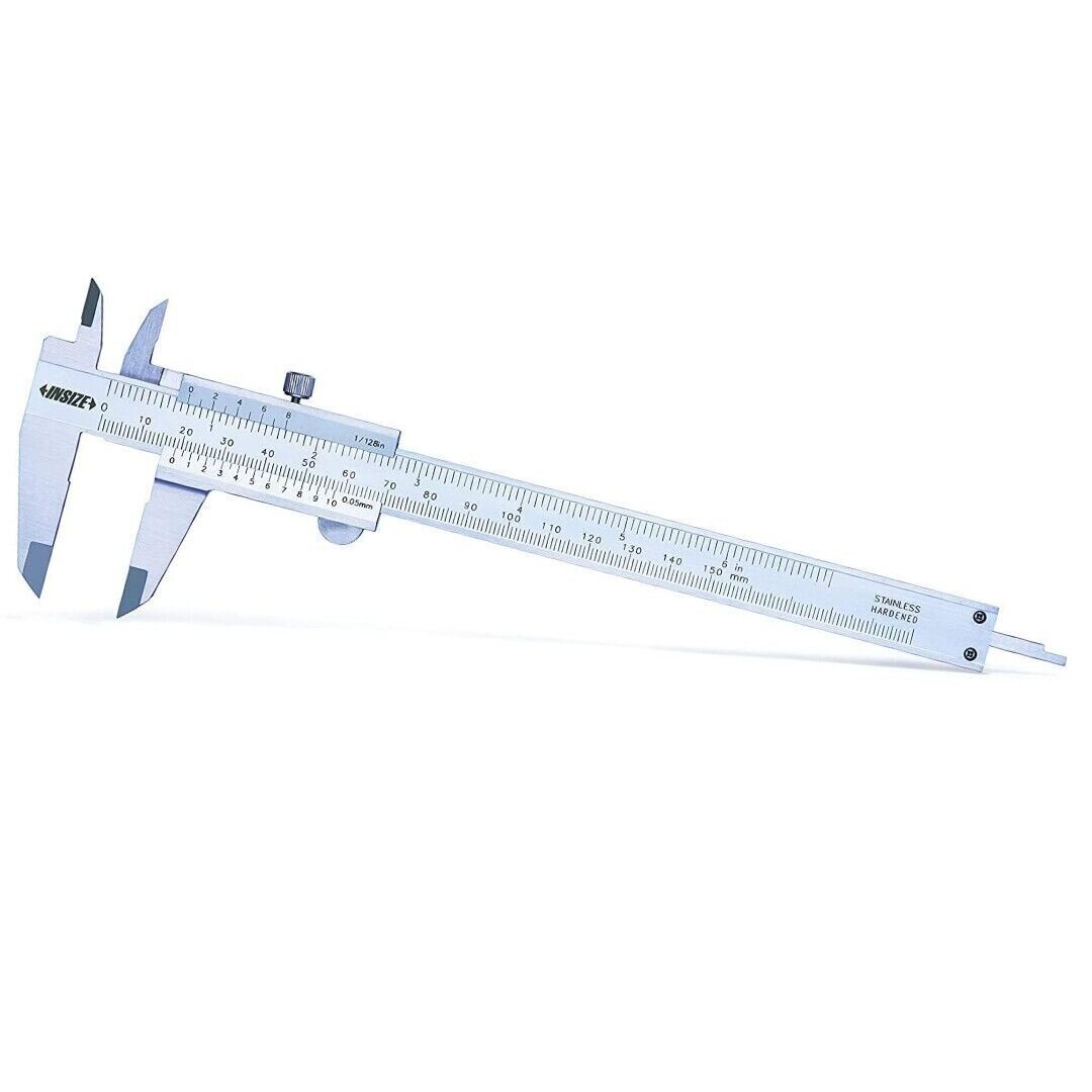Insize 1205-3002S Vernier Caliper Range 0-300mm/0-12" Accuracy ±0.03mm