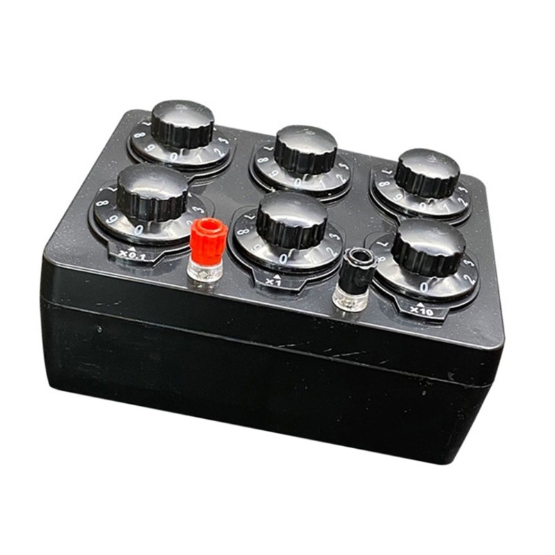 Adjustable Resistance Box Variable Resistor Box Physical Electricity Experiment