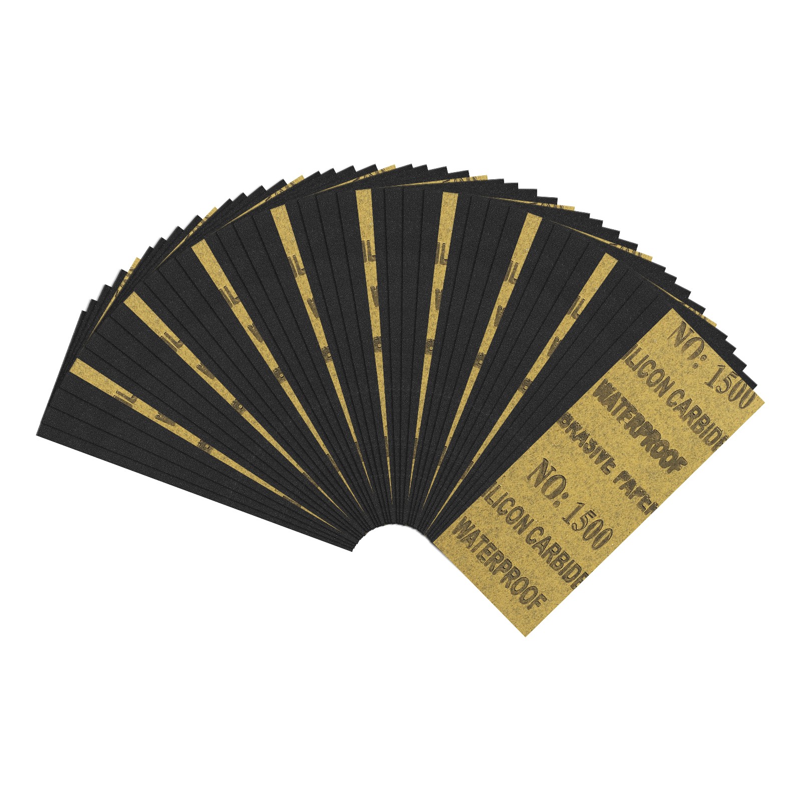 45pcs Sand Papers - [3.6 x 9 Inch x 1500 Grits] Sandpaper Sheets