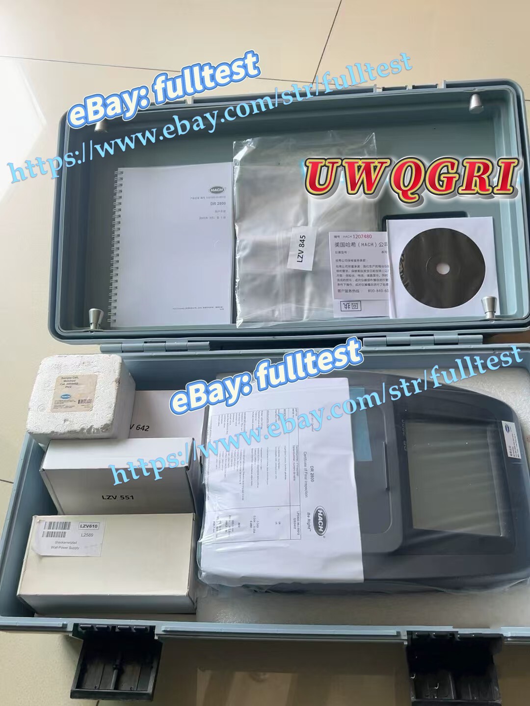 1PCS New HACH DR2800 portable spectrophotometer DR2800 with warranty included
