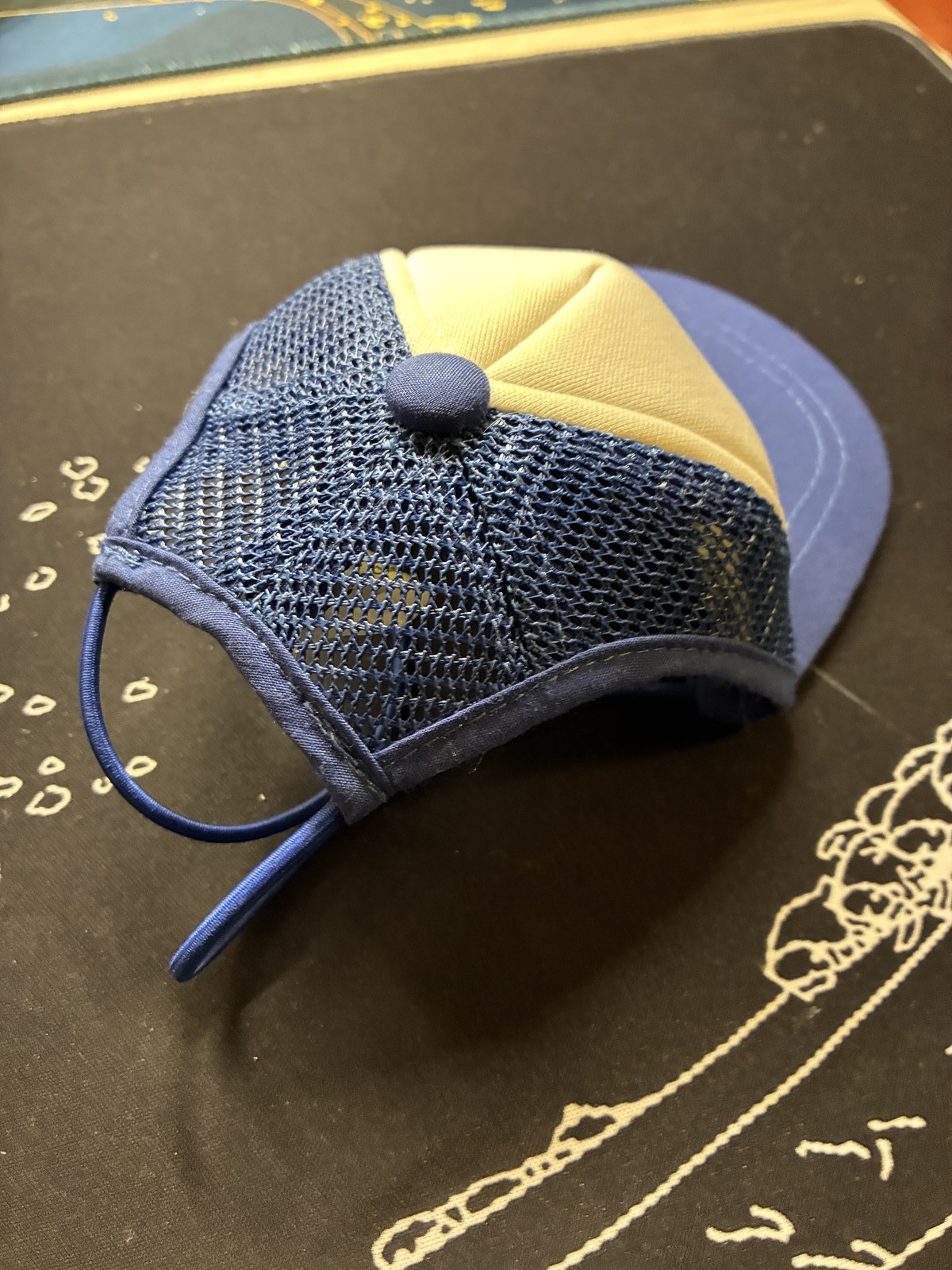 Pupdnd Royals Trucker Hat Mesh Back Adjustable Blue Baseball Cap Used