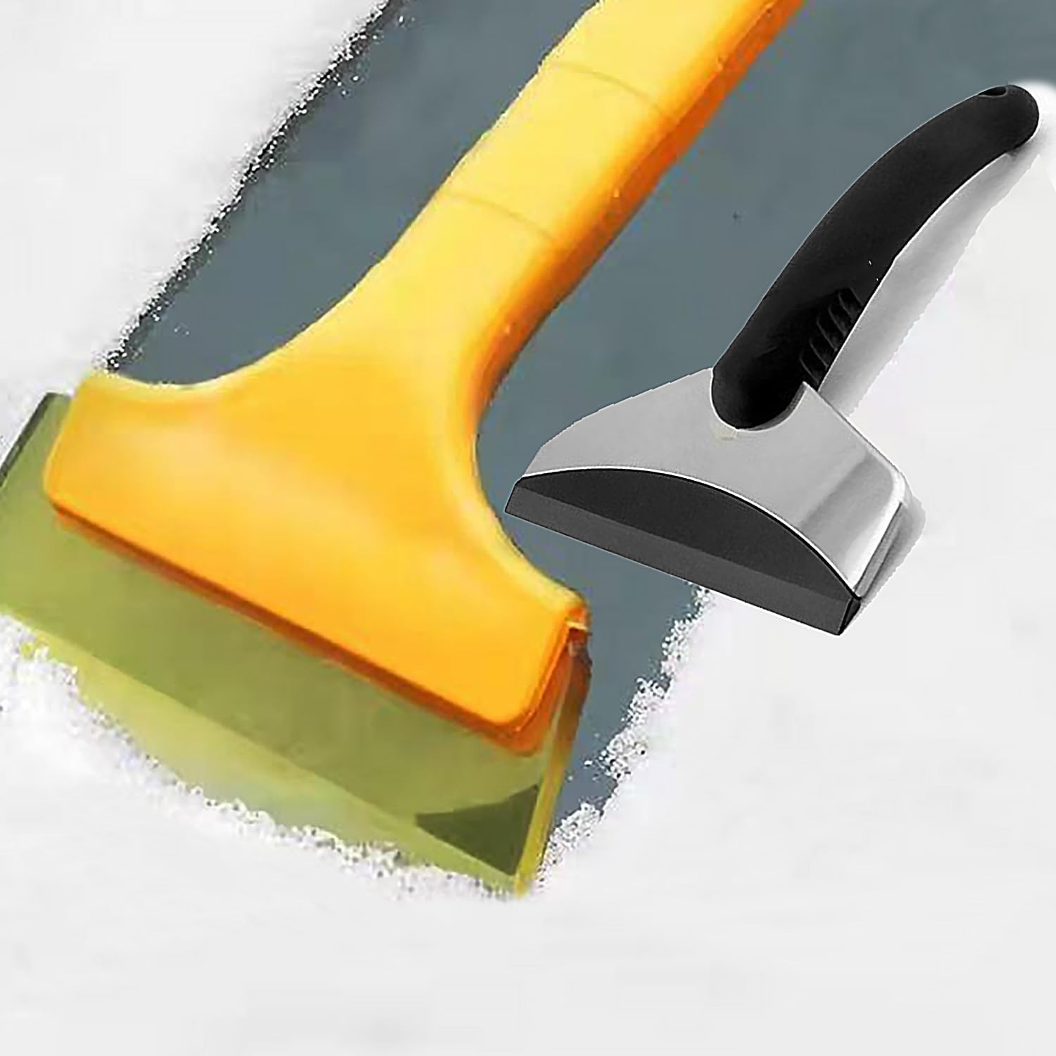 Lightweight Car Ice Scraper - Perfect for Quick Snow Clearance in Harsh Winters