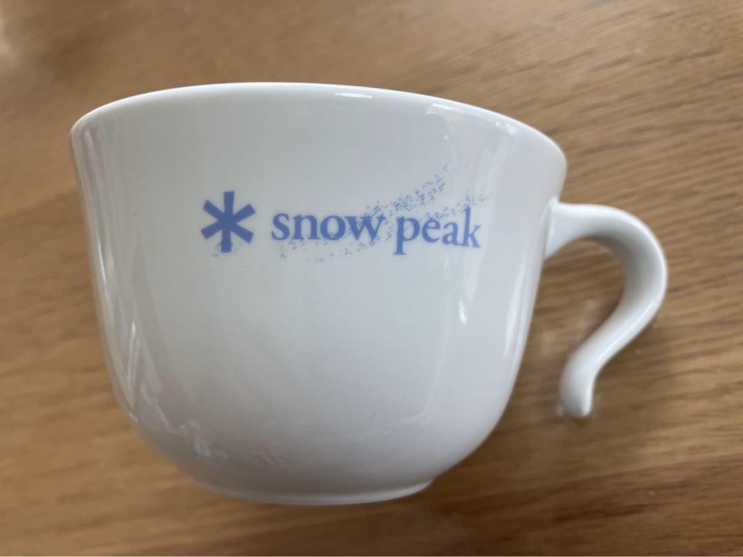 [Extremely rare] Snow Peak mug, Material: Ceramic VG cond limited From JAPAN