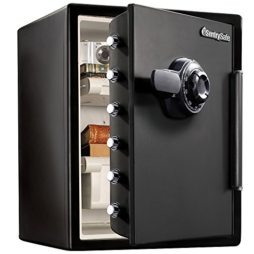 SentrySafe Black Fireproof Waterproof Assorted Sizes , Styles , Pattern Names