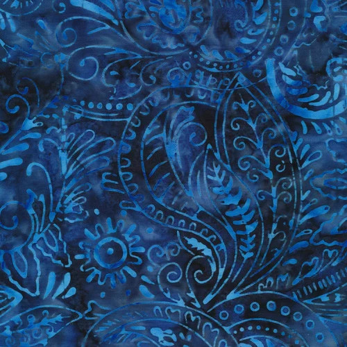 Paisleys Batik - 1 yard price! - Continuous yards available