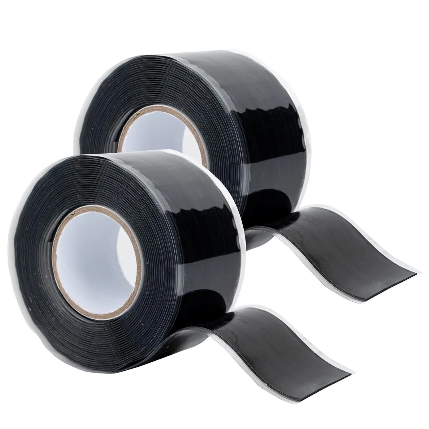 Self Fusing Silicone Repair Tape Waterproof Heat Resistant Pipe Seal Tape Black