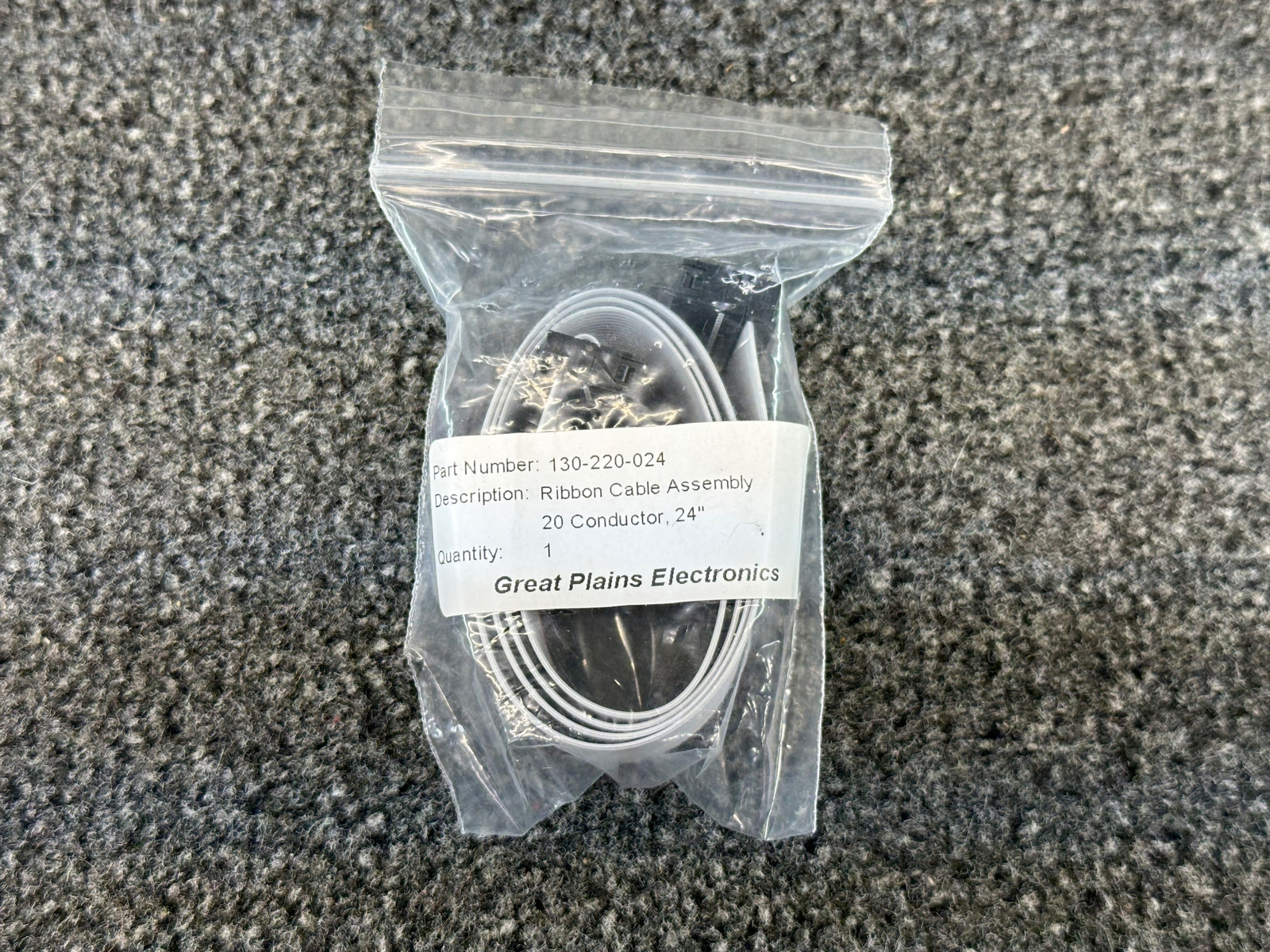 Bally Williams Pinball Machine Display Board Ribbon Cable 20 Pin 24 In NEW