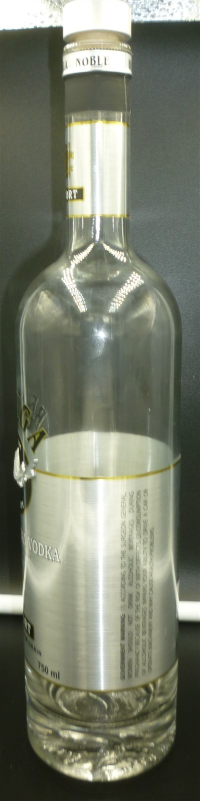 COLLECTIBLE EMPTY BOTTLE BELUGA VODKA