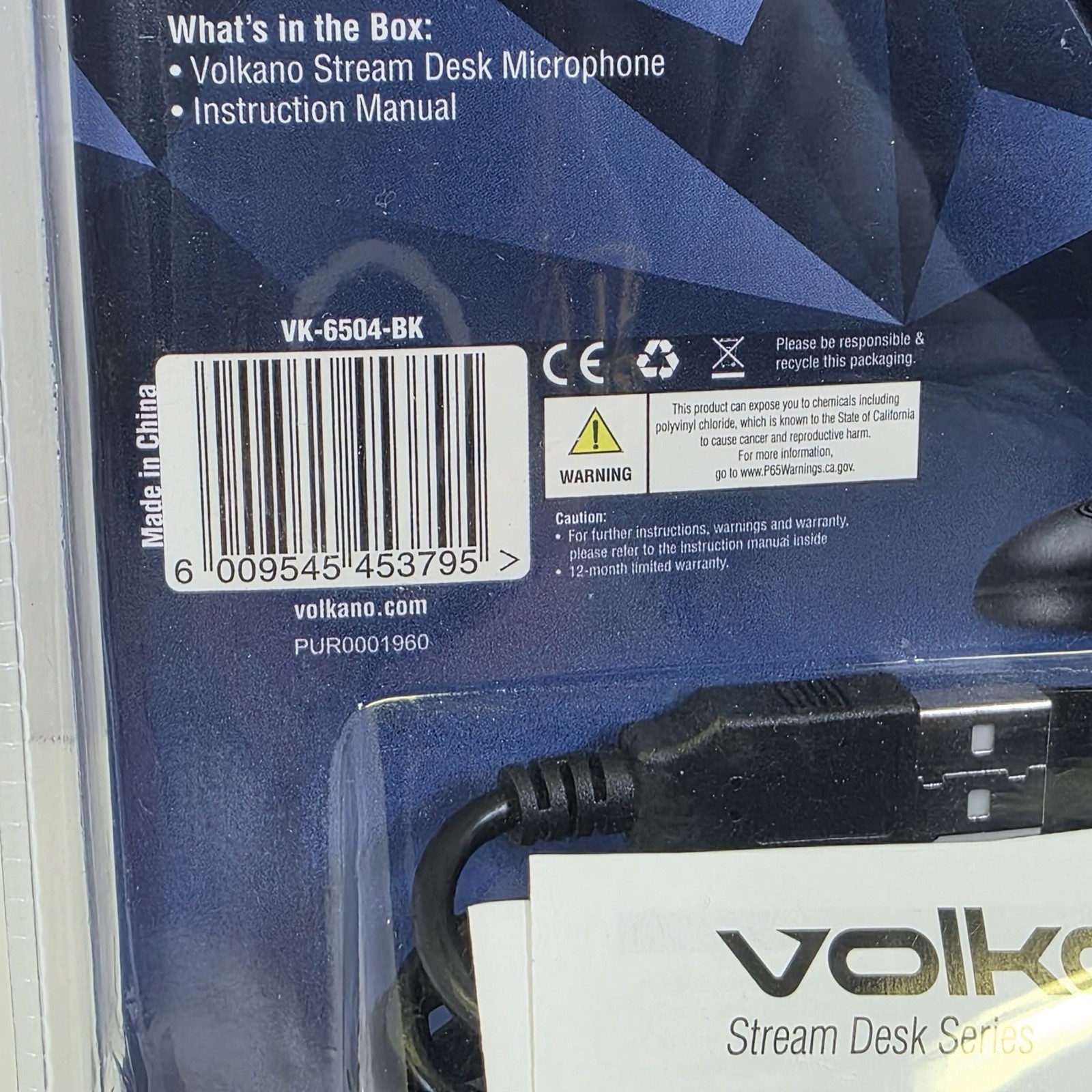 Volkano - USB Microphone For Streaming On Laptop Or Computer
