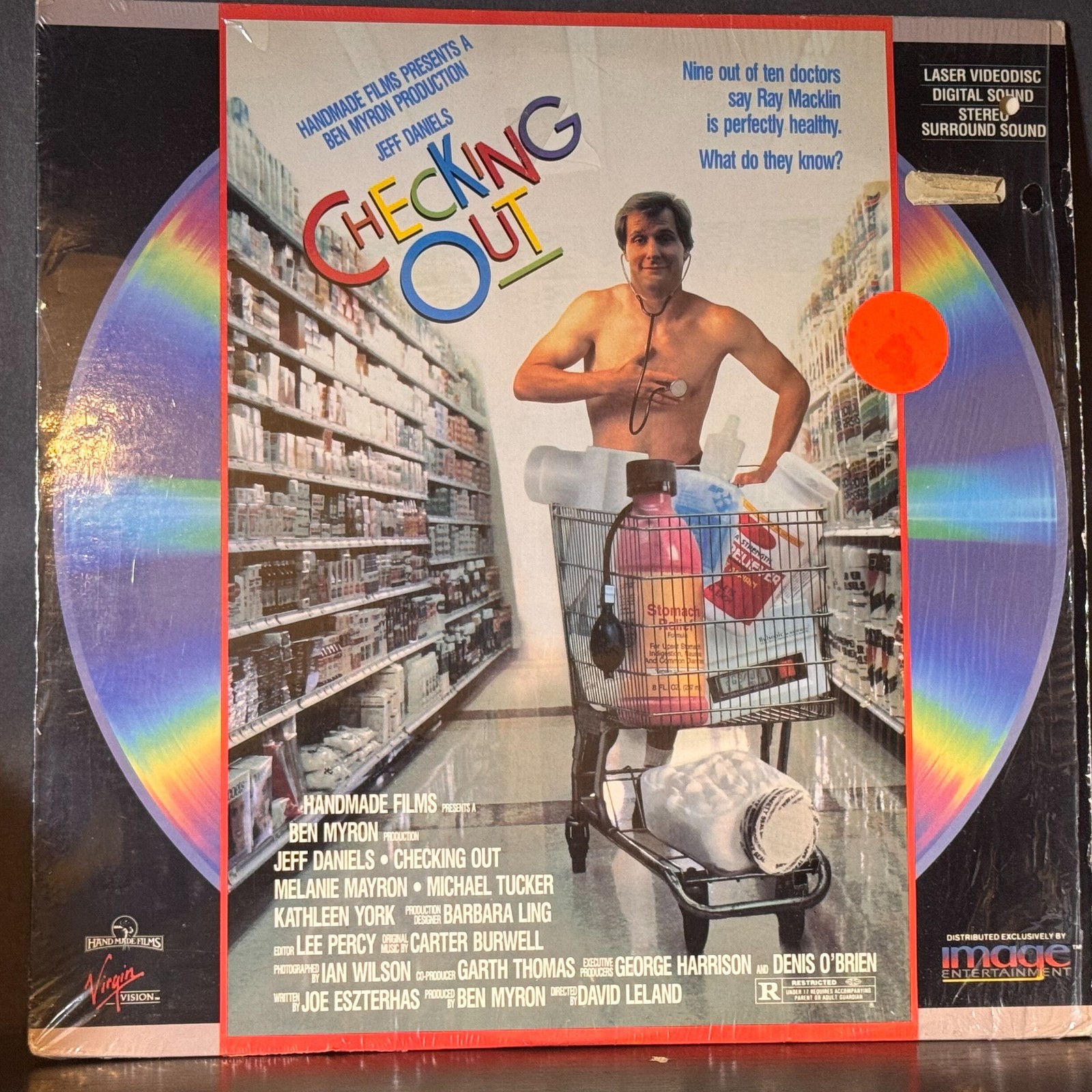 Checking Out  Laserdisc Jeff Daniels
